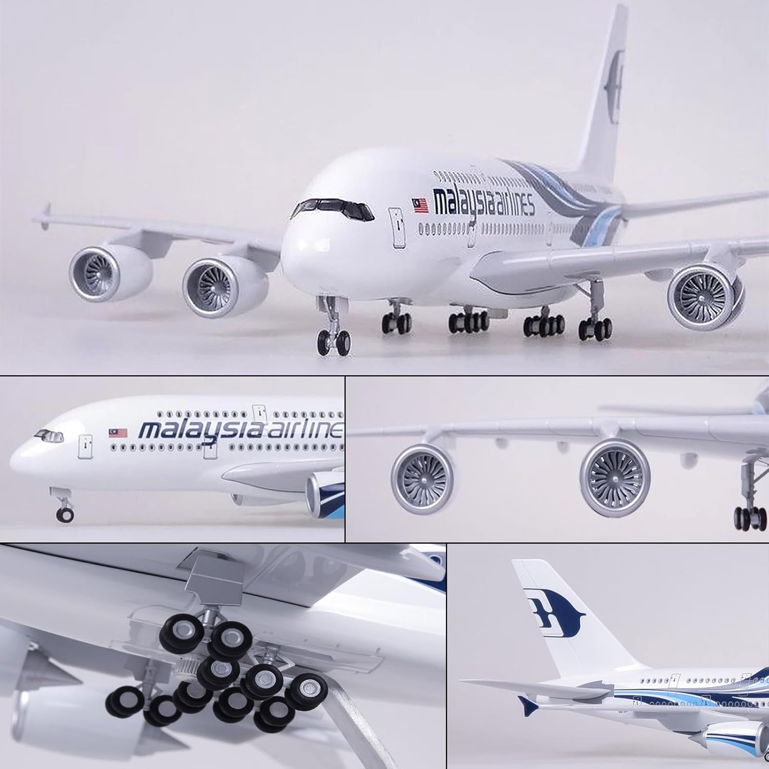 1:160 Scale Malaysia Airlines  - Model Kit Simulator ulasan dan harga