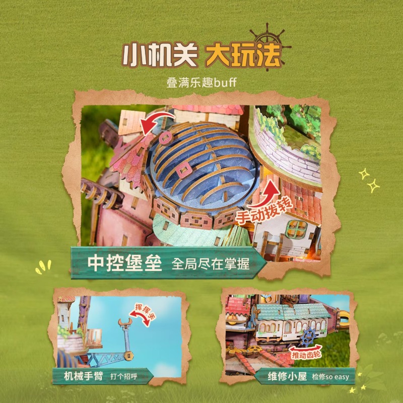 Genuine Travel Vessel Howl's M - Model Kit Ikaruga ulasan dan harga